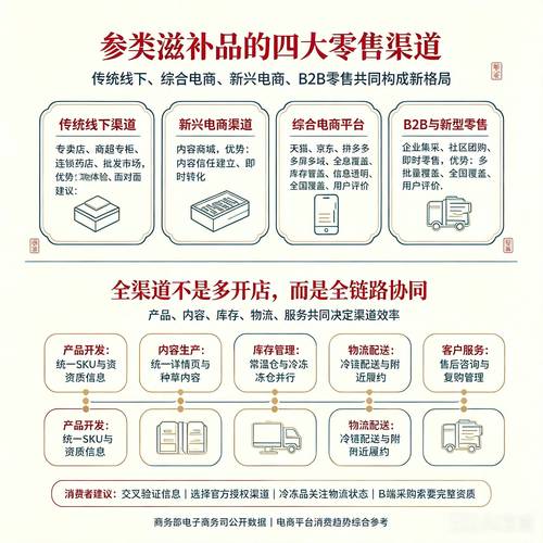 参类滋补品全渠道零售发展:从线下专柜到数字化运营